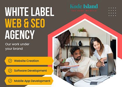 Website creation service at Kode Island