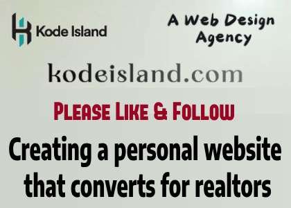 Creating a personal website that converts for realtors