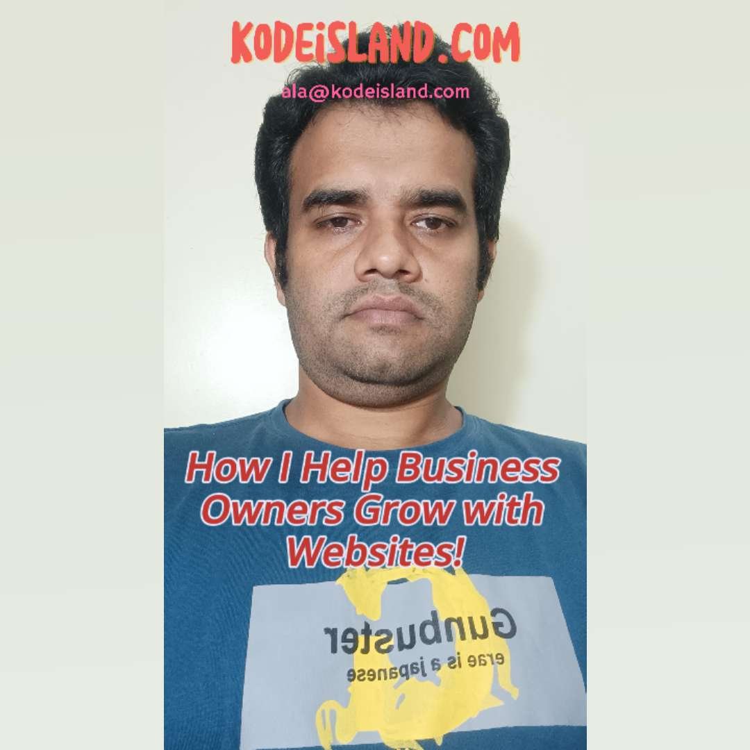 How I help business owners grow with websites.