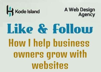 How I help business owners grow with websites.